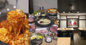 韓國人認證的道地風味！新竹部隊鍋暖胃必點，小菜生菜無限續盤超佛心。