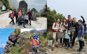 【百岳】玉山前峰(二刷)  一日單攻《 3個小隊友(3歲7歲10歲)挑戰石瀑區 》