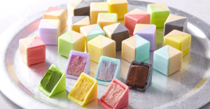 東京自由之丘老店龜屋萬年堂推新品，和風夾心巧克力「東京最中」期間限定，日式甜點新滋味。