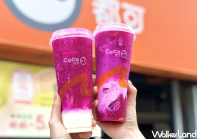 飲料控的IG準備好了！CoCo都可「紅果小姐」火龍果手搖杯強勢回歸，期間限定「都可訂」線上點單折5元讓飲料控開喝。