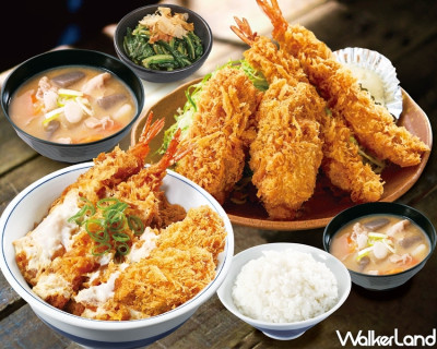 吃豬排就要加牡蠣！台灣吉豚屋推出秋冬限定料理「牡蠣海老丼飯」，再加碼廣島牡蠣銅板價55元，振興好食祭優惠套餐延長至年底。