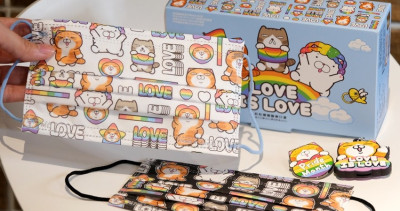 買就送白爛貓周邊！堪稱最強貼圖「白爛貓」又來搶錢了，彩虹爛爛飲料提袋、醫療口罩、變色馬克杯新品超欠買。