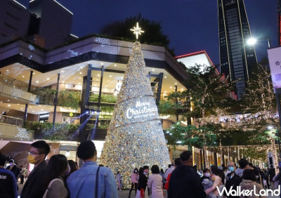 信義區聖誕打卡點拍起來！新光三越「耶誕希望之樹」17米高聖誕樹正式點燈，IG要拍「星光步道、星空光廊」5大聖誕打卡點先筆記。