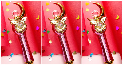 美戰迷嗶出新高度！18公分「美少女戰士月光權杖悠遊卡」7天限定販售，嗶卡再現「變身三色光芒」就算一根1,799元也要收。