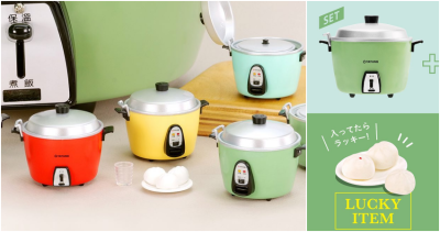 魅力燒到日本！「大同電鍋扭蛋」超高擬真度，真實再現飯勺、水杯，人品高還能抽到「迷你小包子」，公仔控還不快包套扭一打。