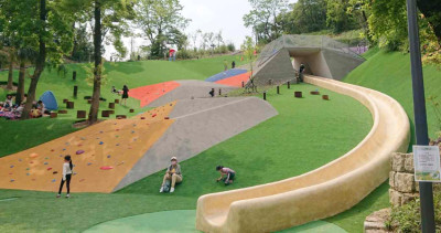 只知道大安森林公園太遜！全新11公頃「文山森林公園」開了，出捷運就到「高空森林步道、50公尺溜滑梯」挑戰台北最好玩景點。