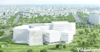 台中最美圖書館！台中人狂敲碗「台中綠美圖」預計2022年底完工，純白系「圖書館+美術館」挑戰台中網美全新打卡熱點。