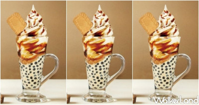 真的在台灣開賣！春水堂「黑糖琥珀珍珠霜淇淋」中和獨家限定上市，超狂「紅茶霜淇淋、珍珠、焦糖脆餅」IG手刀拍起來。