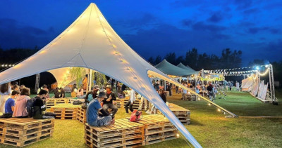 新北人放空去！網美露營風「貢響山海祭」嗨玩青春山海線，海邊「星空音樂會、文青市集」連續4週免費入場。