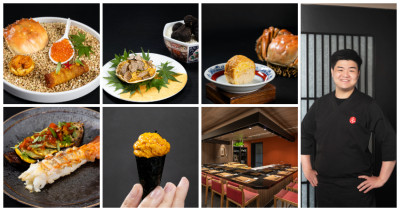 必吃秋蟹再加1！辰壽司·割烹「大閘蟹盛宴」大閘蟹、海膽、松露、魚子醬，黑鮪魚大腹，優雅品蟹、華麗開吃。