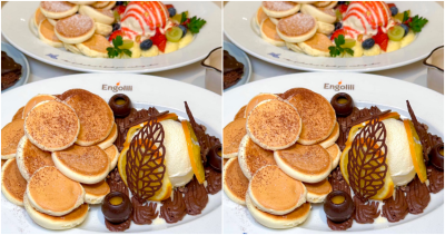 雙11優惠11元鬆餅！英格莉莉南西店「粉撲鬆餅」雙11優惠開吃，窩客島獨家優惠11元鬆餅加價購。