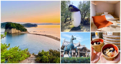 小豆島一日遊這樣玩！日本小豆島「吃喝玩樂+住宿」一日遊玩法，「天使的散步道、橄欖飛機頭」沒拍等於沒來過，2024年再住全新橄欖木旅宿。