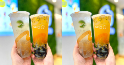 百香雙響炮一杯省20元！CoCo百香雙響炮40元開喝，快閃限定CoCo百香雙響炮優惠開喝。