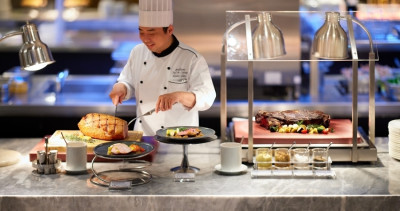 吃到飽買十送一！JR東日本大飯店台北2024春夏線上旅展，住宿券最低2.5折、鉑麗安全日吃到飽買十送一。