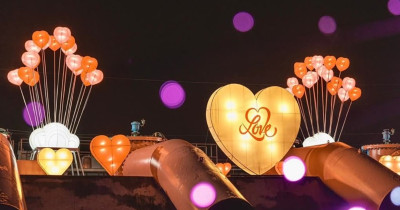 過年就拍屏東新景點！7大屏東漁港「情人節燈飾 漁港演唱會」免費入場。