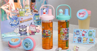 三麗鷗飲料買爆！清心福全聯名三麗鷗男團HAPIDANBUI，9款新杯身 5款新周邊搶先看。