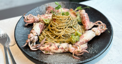 金山美食餐廳推薦！花義思廚坊 假日一定要訂位，點餐送螃蟹超狂、99元小卷超豐盛。