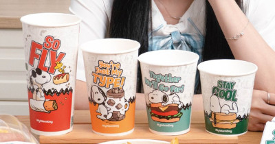 麥味登史努比早餐店！史努比奶茶杯 史努比蛋餅盒超萌聯名曝光。