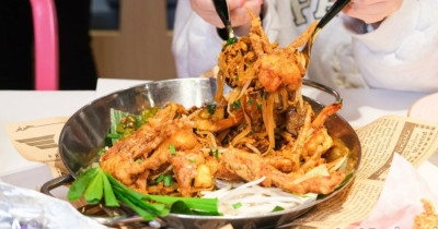 中壢美食新推薦！桃園首間BO BO泰式河粉開到大江，泰奶免費送。