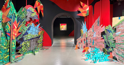 中山站展覽免費逛！英國建築大師 彼得·庫克個展 登台，奇幻城市打卡點必拍。