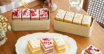 超可愛鐵盒蛋糕拍美照！日式甜點「ミニ耘菓」莓果芒果新品，鐵盒蛋糕要買。