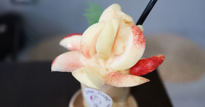 宜蘭咖啡廳推薦 定邦咖啡 礁溪必吃水蜜桃冰沙！百年三合院改造，記得提早現場排隊。