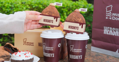 Mister Donut聯名HERSHEY’S！巧克力甜甜圈 開心果甜甜圈10大新品必吃。