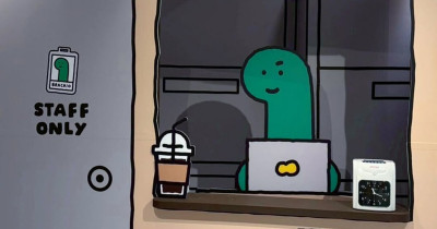 中山站JOGUMAN快閃！JOGUMAN厭世上班快閃店在AIPXA，冰淇淋 咖啡下午茶開賣。