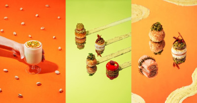 開心果控快衝！台北W飯店WOOBAR攜手PISTA CIAO打造開心果主題下午茶，微醺夢幻聯名。