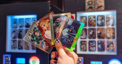 中山站抽卡挑戰！宅一番16個IP角色卡牌機，排球少年 膽大黨盲抽卡要朝聖。