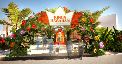 表參道變身夏威夷，美國No.1甜麵包品牌「KING'S HAWAIIAN」第一次快閃日本，期間限定把握機會。