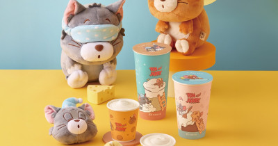 再睡5分鐘新聯名！湯姆貓與傑利鼠2大周邊曝光，起司奶蓋新飲料喝。
