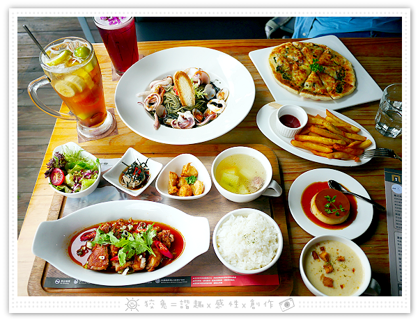 [屏東食記] 走廊倉廚‧屏東貳號倉~壽星贈送披薩！南部聚餐推薦！義大利麵、燉飯、披薩、鍋物、咖啡、手作甜點應有盡有！