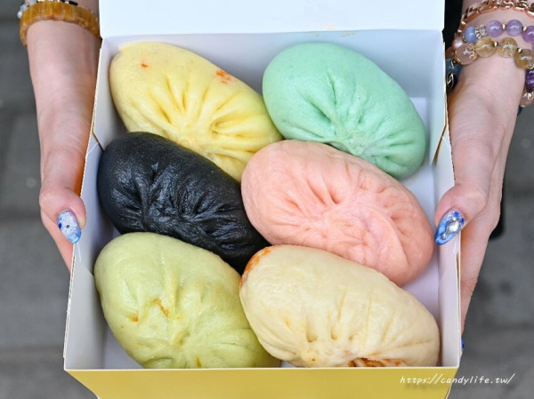 台中市沙鹿區蒸蒸日上包子專賣｜讓你環遊世界的肉包子，一次吃到六個國家的包子，台中海線伴手禮推薦