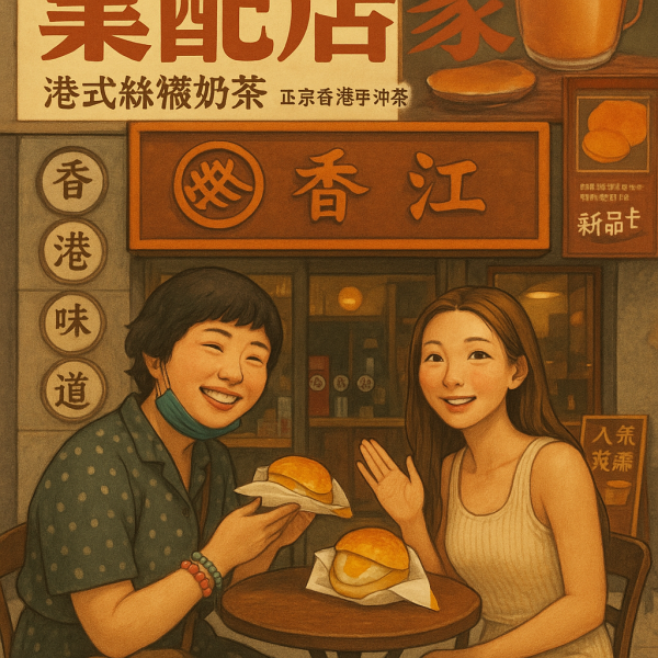 高雄市楠梓區【🍍高雄也有這麼Chill的港式下午茶！】香江港式波蘿茶飲 ✨彷彿瞬間飛到香港小旅行🌈