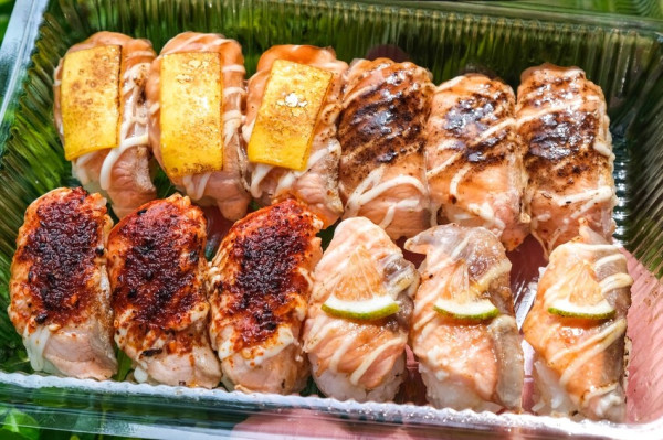 桃園市楊梅區「喵嗚壽司」豐富又平價的壽司外帶店