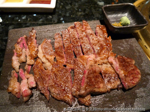 [油花食記] 提前慶祝2013中秋之"老乾杯"澳洲和牛燒肉 (竹北喜來登店)