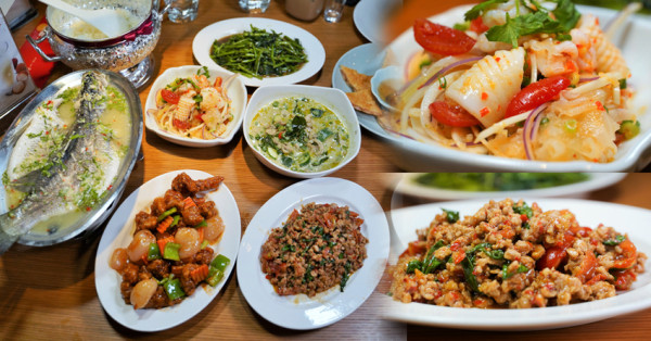 最愛開胃泰式料理，聚餐就吃 瓦城泰國料理，道地泰式風味｜漢神美食街B3、泰式料理推薦 - 跟著尼力吃喝玩樂＆親子生活