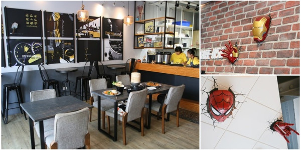 【台南美食】被漫威英雄進攻的早午餐店，快來這裡吃飯拍照囉：Cafe 1156咖啡餐酒x音樂餐廳 - 熱血玩台南。跳躍新世界