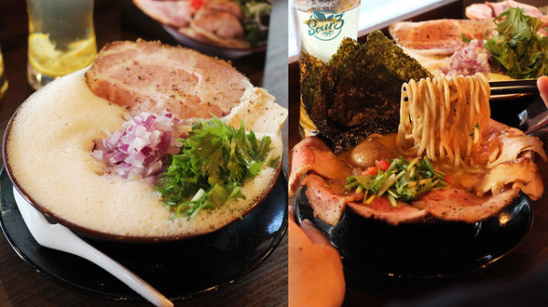 台北美食｜鳳華拉麵(らぁ麺鳳華)-肉片滿滿CP值爆高拉麵，泡系雞白湯超吸睛