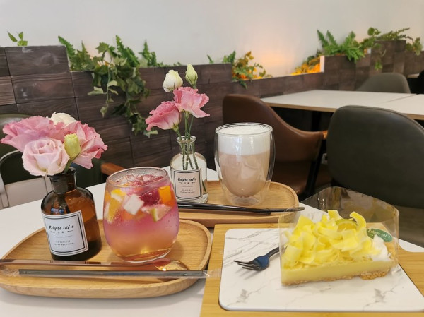 (中壢甜點)中壢下午茶-日食 eclipse cafe IG網美打卡中壢咖啡館,甜點美味價格實在近中壢SOGO