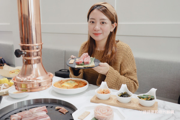 平日午餐399元吃到飽！比咖啡廳還美的新竹燒烤店，GOGI GOGI韓式燒肉竹北店！- ㄚ綾綾單眼皮大眼睛