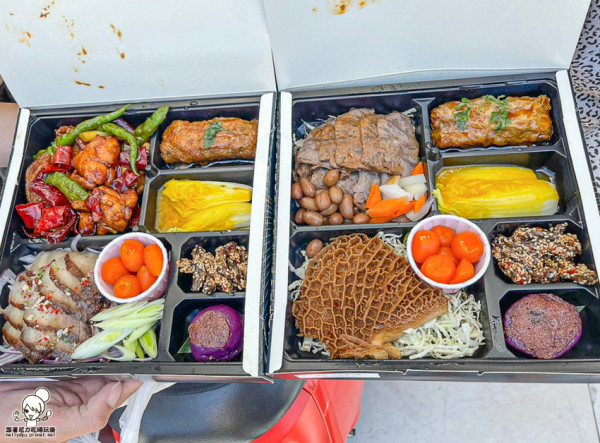 悅品中餐廳之主廚外帶餐盒，六款主廚配置美味餐盒均一價250元 - 跟著尼力吃喝玩樂＆親子生活
