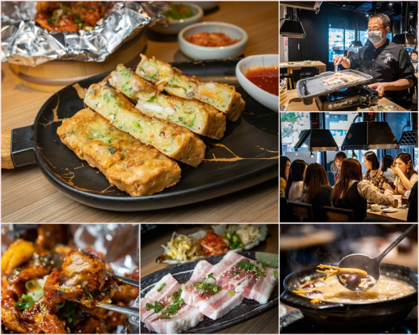 台北美食。新韓館｜台北捷運文湖線中山國中站旁的20年老字號日韓料理專賣店～厚切海鮮煎餅、高麗人蔘雞湯大推｜韓式烤肉推薦 @麥仔の生活日記