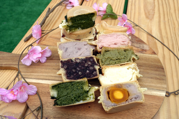 信義區車輪餅-青畑九號豆製所台北快閃店，新竹超人氣浮誇系車輪餅台北信義區03/01-04/22人氣口味和獨家口味統一時代百貨期間限定，台北好吃車輪餅