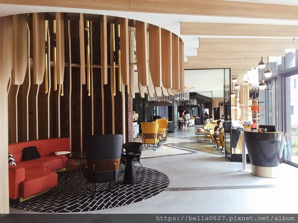 台北住宿2020推薦【台北-大直英迪格酒店】特色飯店	x特色早餐｜彎月形狀的海鸚鵡螺造型設計讓你住一次難忘到底~