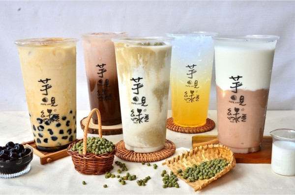 | 高雄美食 |鳳山必喝超濃郁的芋頭牛奶/夏日消暑聖品綠豆沙牛奶/芋見綠豆-光遠店