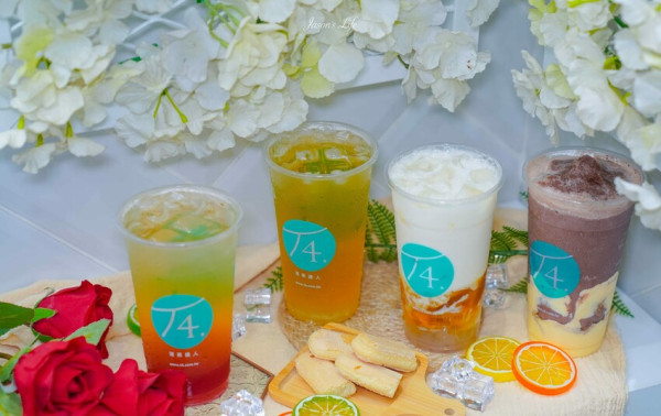 【台中豐原│美食】T4清茶達人(廟東總店)。廟東夜市人氣搖飲店，蛋糕系、咀嚼系飲品，用喝的提拉米蘇