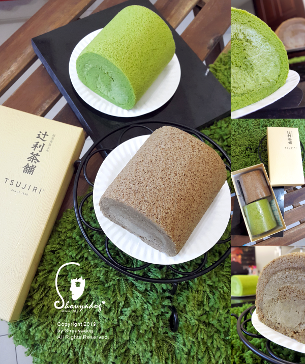 【蛋糕甜點】抹茶控注意! 辻利濃茶卷X宇治焙茶卷 TSUJIRI 辻利茶舗 一袋女王 愛紗最愛推薦