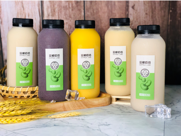 【台中飲料￭大里區】豆鄉奶坊濃豆漿專賣店 x 不濾渣濃豆漿，當天現打無添加，好喝飽足攏底家║ 台中飲料推薦、大里區飲料推薦